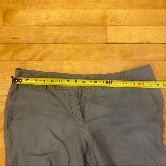 Eileen Fisher linen Capri pants - Picture 4 of 7